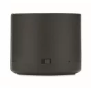 Boxa portabila 3 W, Wireless, 2401E15396, Everestus, Ø59x52 cm, Poliuretan, Negru