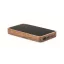 Powerbank 4000 mAh, USB-C, 2401E15728, Everestus, 125x75x15 cm, Lemn, Negru