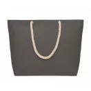 Geanta de plaja, 2401E15552, Everestus, 55x15x39 cm, Bumbac, Negru
