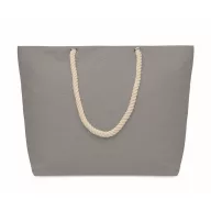   Geanta de plaja, 2401E15553, Everestus, 55x15x39 cm, Bumbac, Gri
