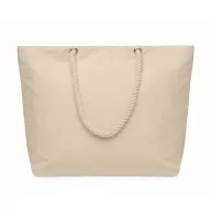   Geanta de plaja, 2401E15551, Everestus, 55x15x39 cm, Bumbac, Bej