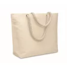 Geanta de plaja, 2401E15551, Everestus, 55x15x39 cm, Bumbac, Bej