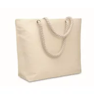   Geanta de plaja, 2401E15551, Everestus, 55x15x39 cm, Bumbac, Bej