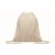 Saculet cu snur, 2401E15803, Everestus, 37x41 cm, Bumbac, Bej