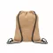 Saculet cu snur, 2401E15771, Everestus, 33x41.5 cm, Iuta, Negru