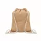 Saculet cu snur, 2401E15770, Everestus, 33x41.5 cm, Iuta, Bej
