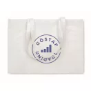 Sacosa pentru cumparaturi, 2401E15856, Everestus, 45x16x32 cm, rPET, Alb