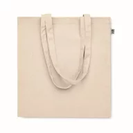   Sacosa pentru cumparaturi, 2401E15822, Everestus, 38x9x42 cm, Bumbac, Bej