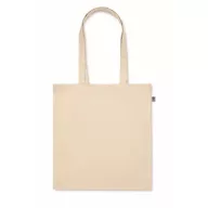   Sacosa pentru cumparaturi, 2401E15822, Everestus, 38x9x42 cm, Bumbac, Bej