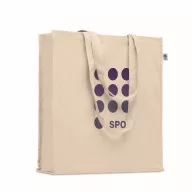   Sacosa pentru cumparaturi, 2401E15822, Everestus, 38x9x42 cm, Bumbac, Bej