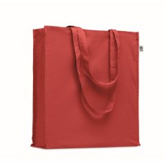   Sacosa pentru cumparaturi, 2401E15831, Everestus, 38x9x42 cm, Bumbac, Rosu