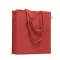Sacosa pentru cumparaturi, 2401E15831, Everestus, 38x9x42 cm, Bumbac, Rosu