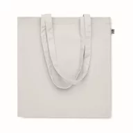   Sacosa pentru cumparaturi, 2401E15833, Everestus, 38x9x42 cm, Bumbac, Alb
