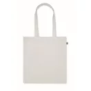 Sacosa pentru cumparaturi, 2401E15833, Everestus, 38x9x42 cm, Bumbac, Alb