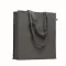 Sacosa pentru cumparaturi, 2401E15825, Everestus, 38x9x42 cm, Bumbac, Gri inchis