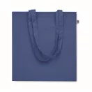 Sacosa pentru cumparaturi, 2401E15832, Everestus, 38x9x42 cm, Bumbac, Albastru royal