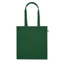 Sacosa de cumparaturi, 2509E16547, Everestus, 38x9x42 cm, Bumbac, Verde inchis