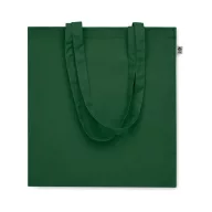   Sacosa de cumparaturi, 2509E16547, Everestus, 38x9x42 cm, Bumbac, Verde inchis