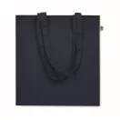 Sacosa pentru cumparaturi, 2401E15821, Everestus, 38x9x42 cm, Bumbac, Albastru inchis