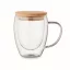 Cana 300 ml, 2401E15428, Everestus, Ø8.5x11.5 cm, Sticla, Transparent