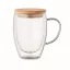 Cana 300 ml, 2401E15429, Everestus, Ø8.5x13 cm, Sticla, Transparent