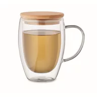   Cana 300 ml, 2401E15429, Everestus, Ø8.5x13 cm, Sticla, Transparent