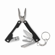   Unealta multifunctionala cu 10 functii, 2401E15500, Everestus, 6.7x2.7x1.3 cm, Otel, Negru