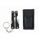 Unealta multifunctionala cu 10 functii, 2401E15500, Everestus, 6.7x2.7x1.3 cm, Otel, Negru