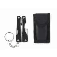   Unealta multifunctionala cu 10 functii, 2401E15500, Everestus, 6.7x2.7x1.3 cm, Otel, Negru
