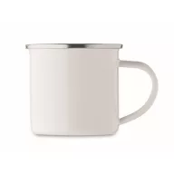 Cana 200 ml, 2401E15458, Everestus, 10x7 cm, Metal, Alb