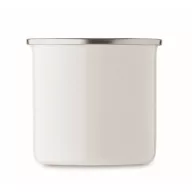 Cana 200 ml, 2401E15458, Everestus, 10x7 cm, Metal, Alb