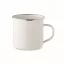 Cana 500 ml, 2401E15459, Everestus, 12x9 cm, Metal, Alb