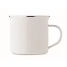 Cana 500 ml, 2401E15459, Everestus, 12x9 cm, Metal, Alb