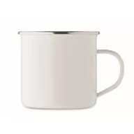 Cana 500 ml, 2401E15459, Everestus, 12x9 cm, Metal, Alb