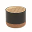 Boxa portabila 3 W, Wireless, 2401E15393, Everestus, Ø6x4.9 cm, Aluminiu, Negru