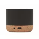 Boxa portabila 3 W, Wireless, 2401E15393, Everestus, Ø6x4.9 cm, Aluminiu, Negru