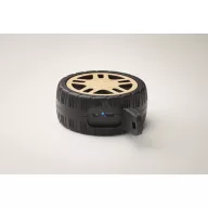   Boxa portabila 3 W, Wireless, 2401E15397, Everestus, Ø9x3.8 cm, ABS, Bambus, Natur
