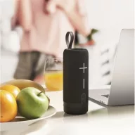   Boxa portabila 10 W, Wireless, 2401E15395, Everestus, Ø6.7x17.1 cm, Plastic, Negru