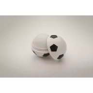   Balsam de buze cu forma de minge de fotbal, 2401E15365, Everestus, Ø3.5 cm, ABS, Alb, Negru
