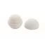 Balsam de buze cu forma de minge de golf, 2401E15366, Everestus, Ø3.5 cm, ABS, Alb