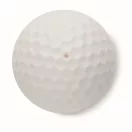 Balsam de buze cu forma de minge de golf, 2401E15366, Everestus, Ø3.5 cm, ABS, Alb
