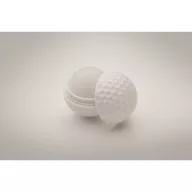   Balsam de buze cu forma de minge de golf, 2401E15366, Everestus, Ø3.5 cm, ABS, Alb