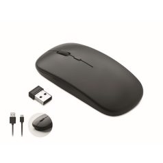   Mouse wireless reincarcabil, 2401E15629, Everestus, 112x57x25 cm, ABS, Negru