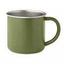 Cana 300 ml, 2401E15462, Everestus, 11.5x8 cm, Otel, Verde inchis