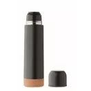 Termos 500 ml, 2401E16050, Everestus, Ø6.5x25 cm, Otel, Negru