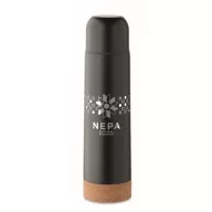   Termos 500 ml, 2401E16050, Everestus, Ø6.5x25 cm, Otel, Negru