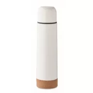 Termos 500 ml 2401E16051, Everestus, Ø6.5x25 cm, Otel, Alb