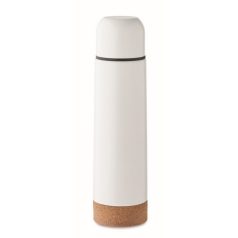 Termos 500 ml 2401E16051, Everestus, Ø6.5x25 cm, Otel, Alb