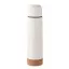 Termos 500 ml 2401E16051, Everestus, Ø6.5x25 cm, Otel, Alb