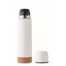 Termos 500 ml 2401E16051, Everestus, Ø6.5x25 cm, Otel, Alb